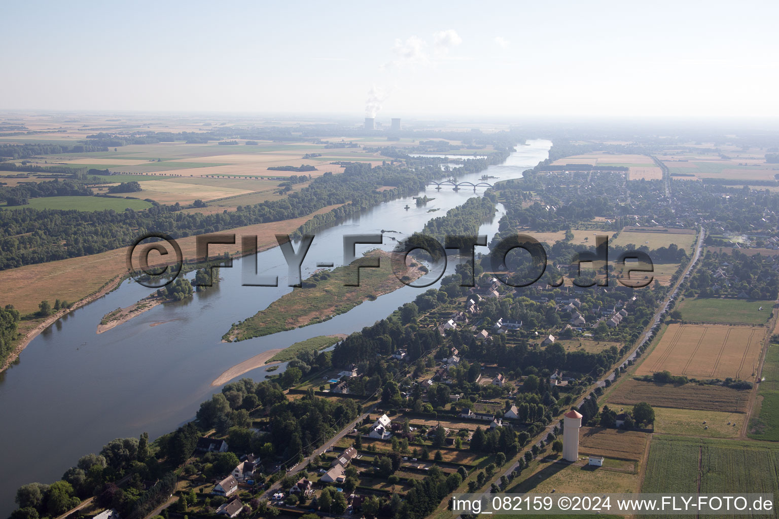 Saint-Dyé-sur-Loire in the state Loir et Cher, France