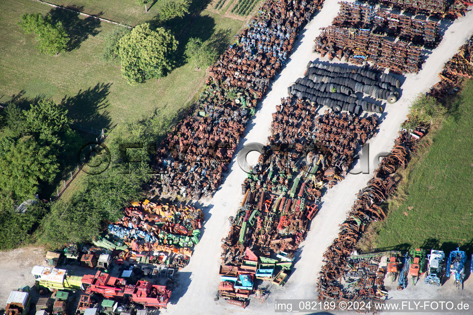 Talcy in the state Loir et Cher, France from the drone perspective