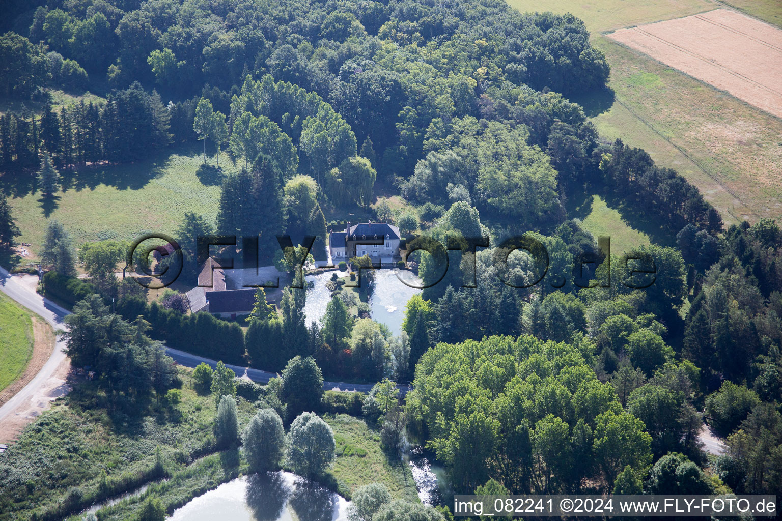 Landes-le-Gaulois in the state Loir et Cher, France