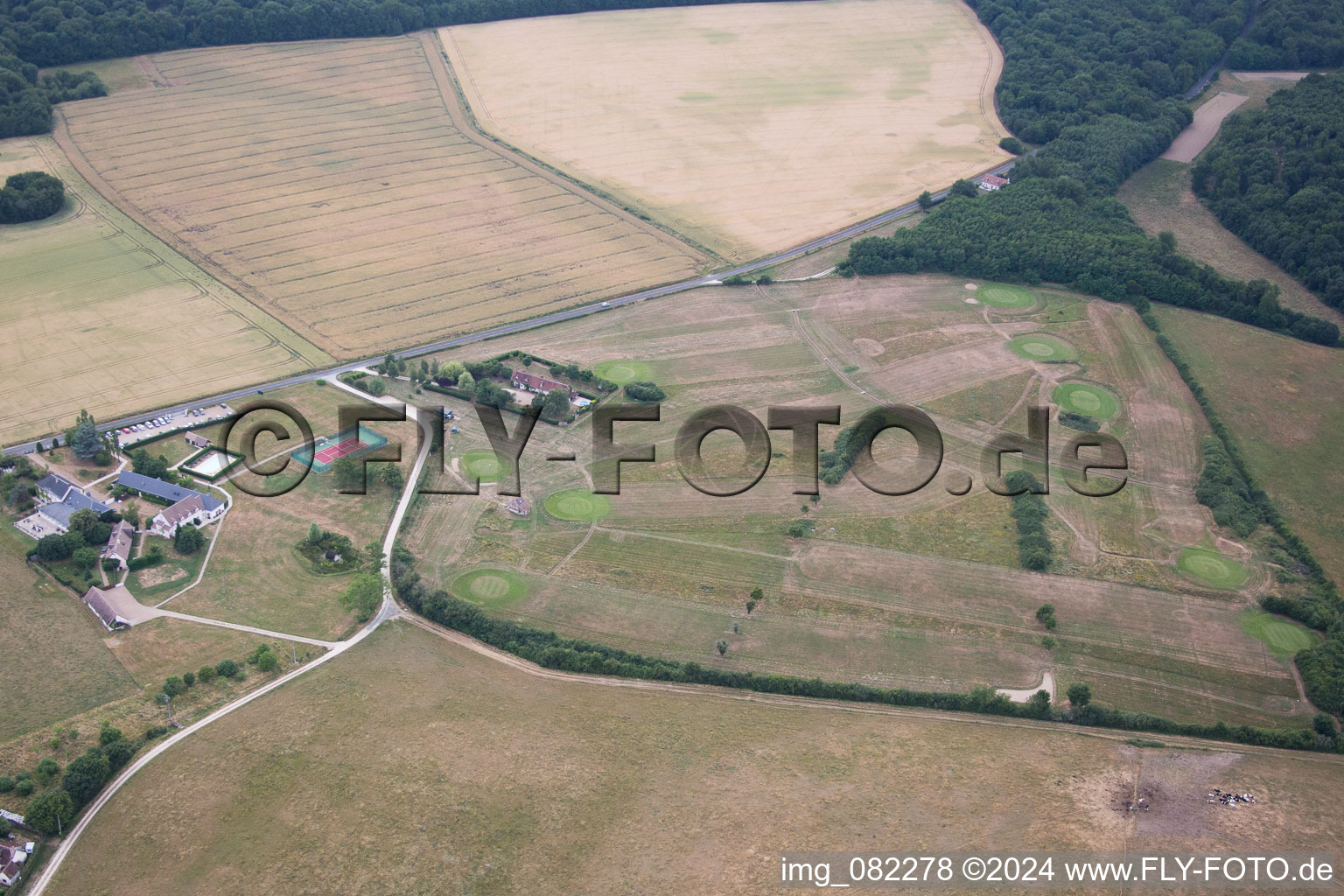 Le Clos du Golf Loir Valley in Cangey in the state Indre et Loire, France