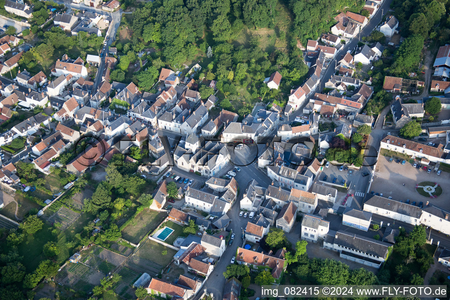 Mosnes in the state Indre et Loire, France