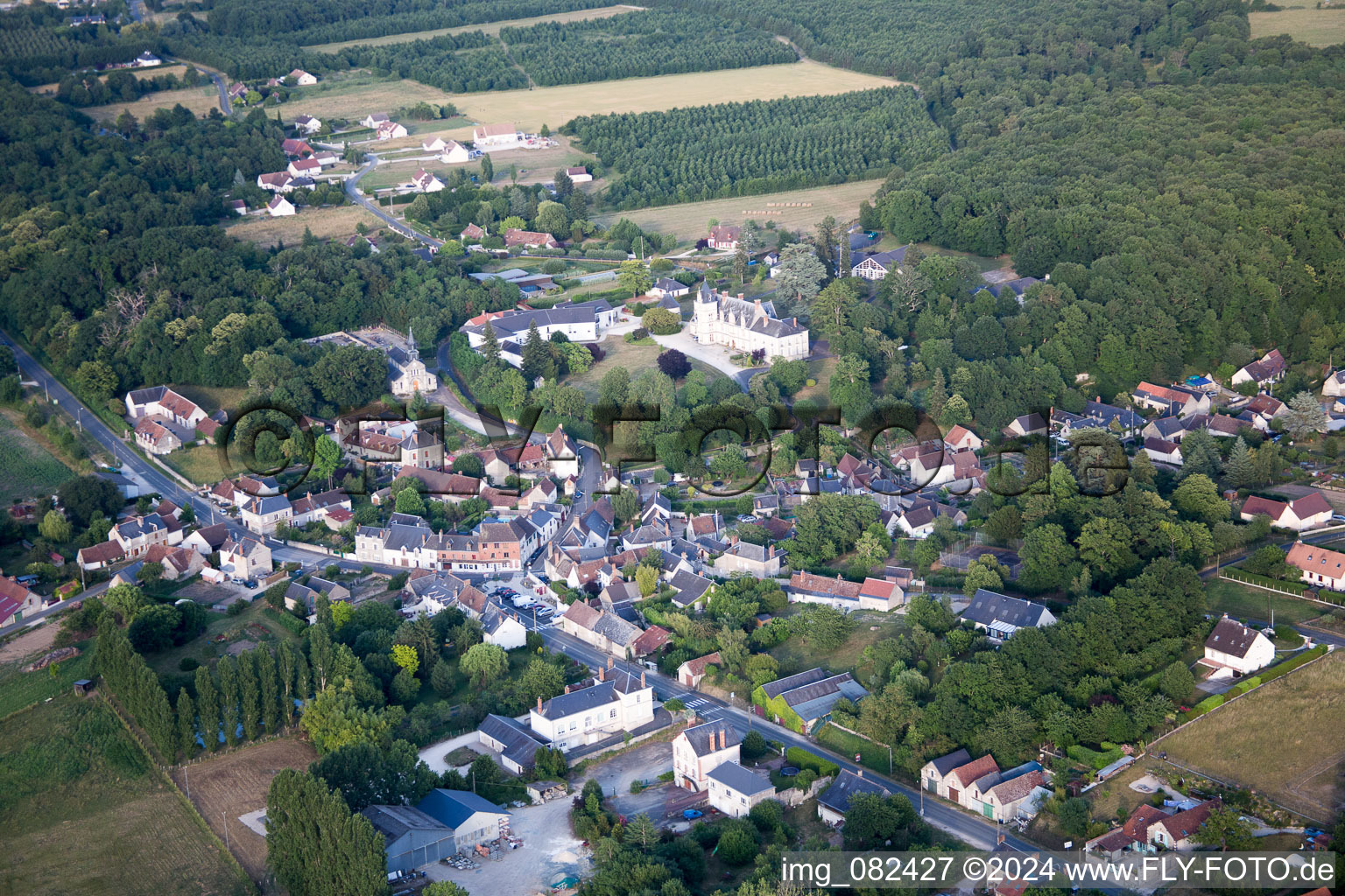 Rilly-sur-Loire in the state Loir et Cher, France