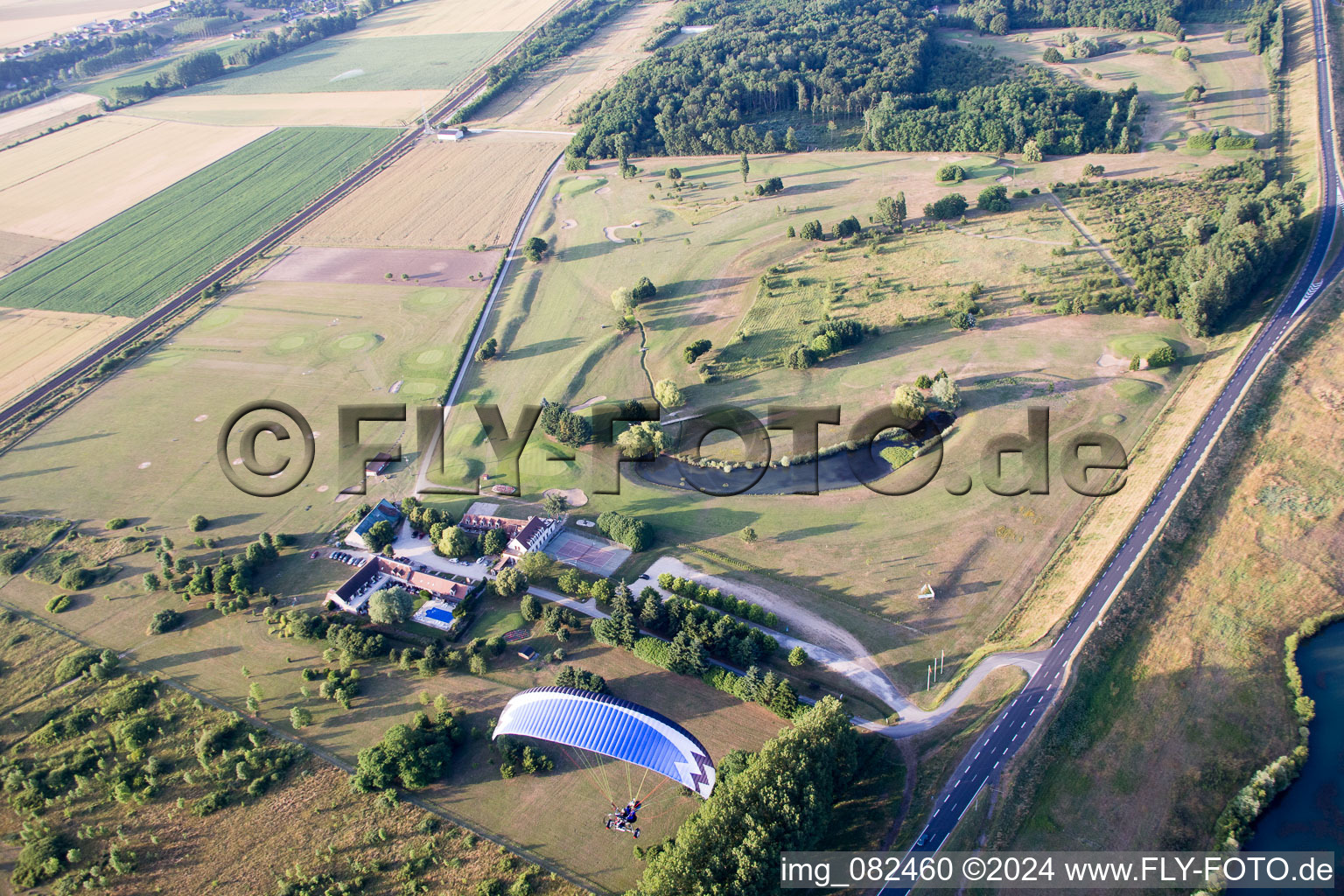 Golf de la carte in Chouzy-sur-Cisse in the state Loir et Cher, France