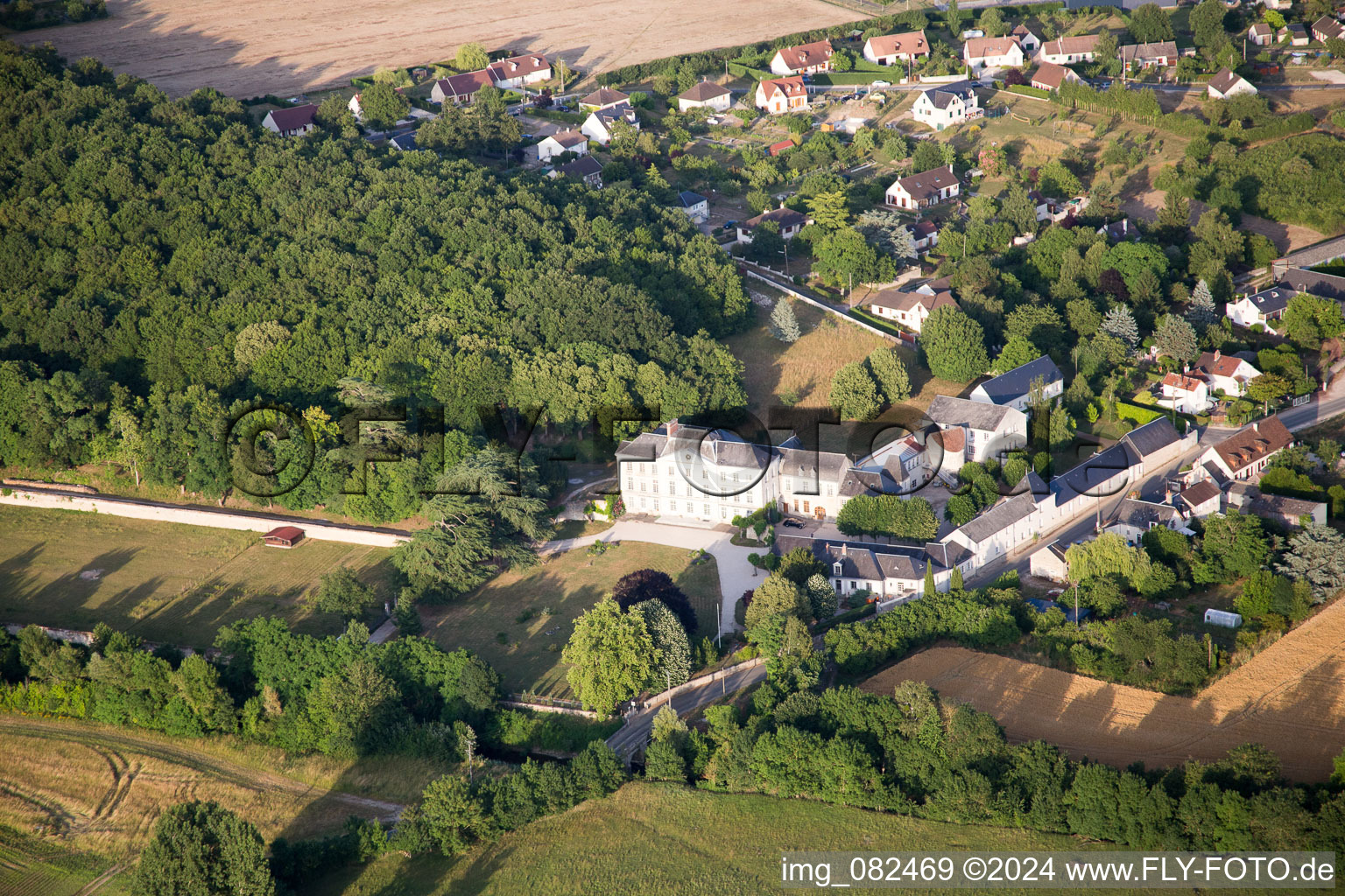 Candé-sur-Beuvron in the state Loir et Cher, France