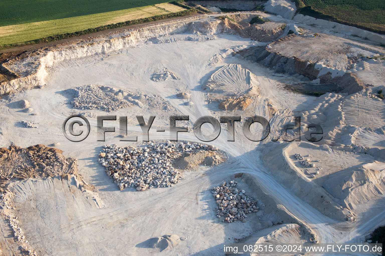 Quarry in Averdon in the state Loir et Cher, France