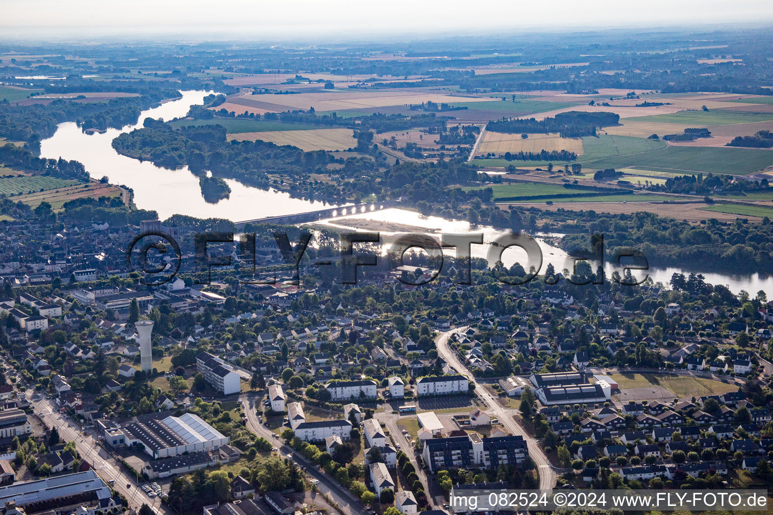 Beaugency in the state Loiret, France