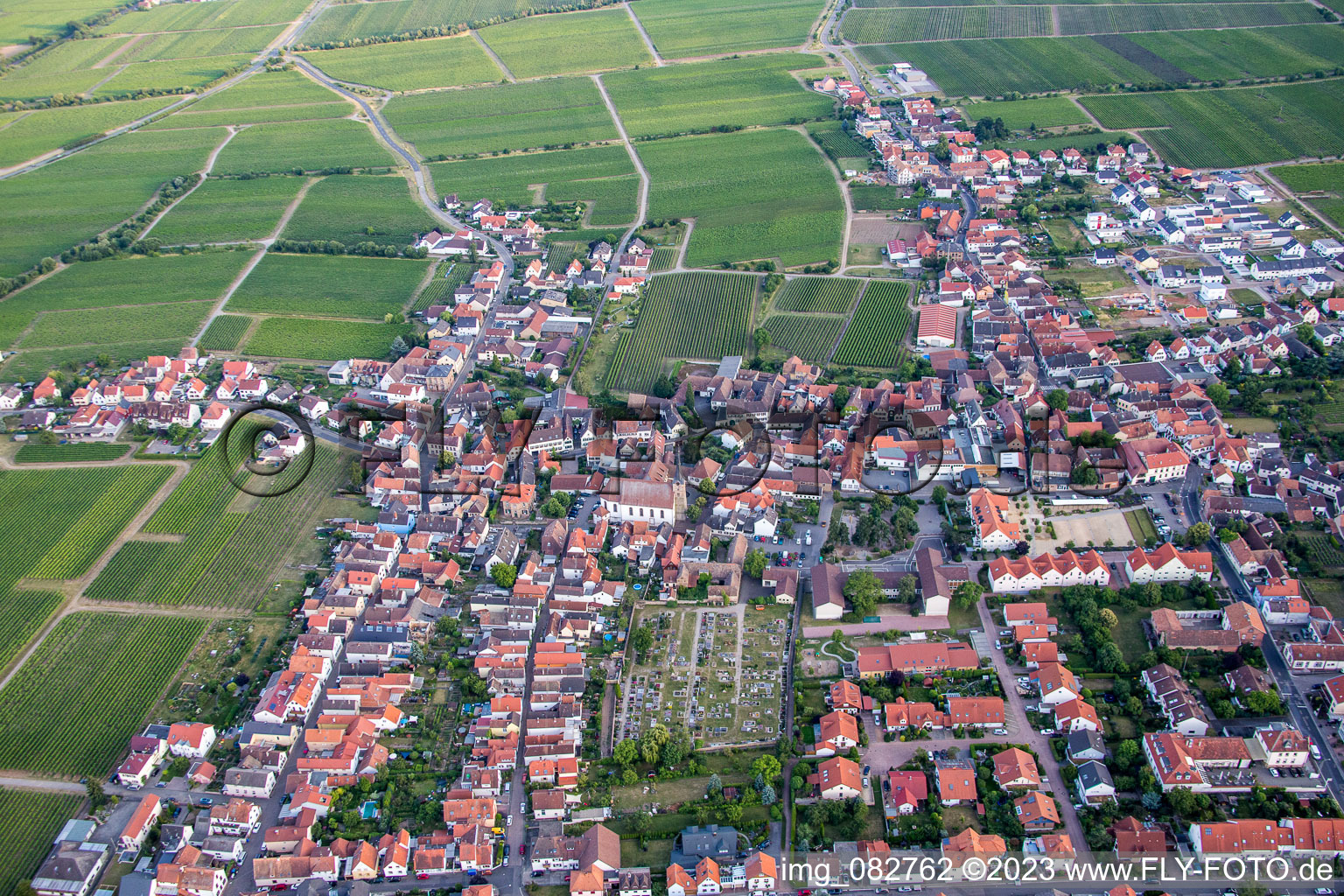 District Diedesfeld in Neustadt an der Weinstraße in the state Rhineland-Palatinate, Germany