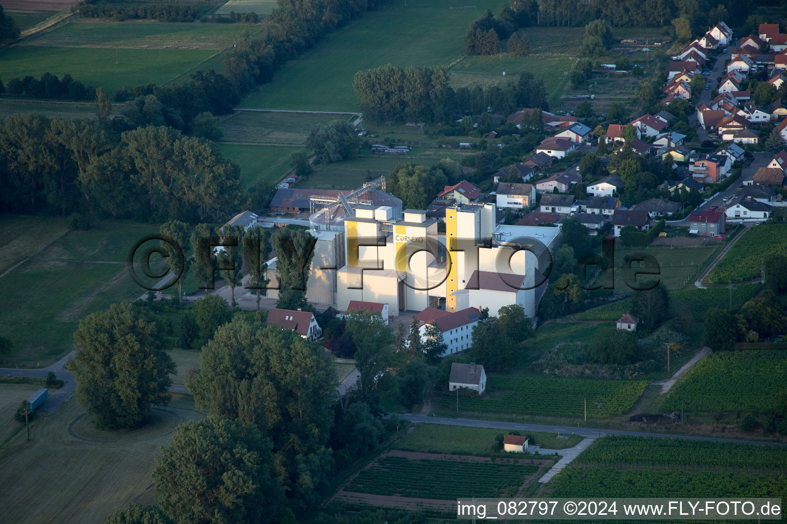 Freimersheim in the state Rhineland-Palatinate, Germany out of the air