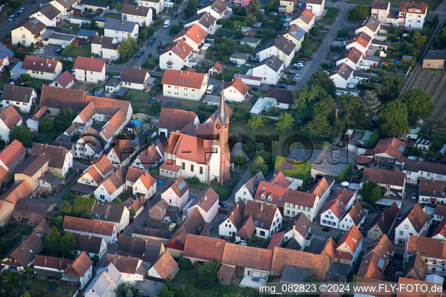 District Niederhochstadt in Hochstadt in the state Rhineland-Palatinate, Germany