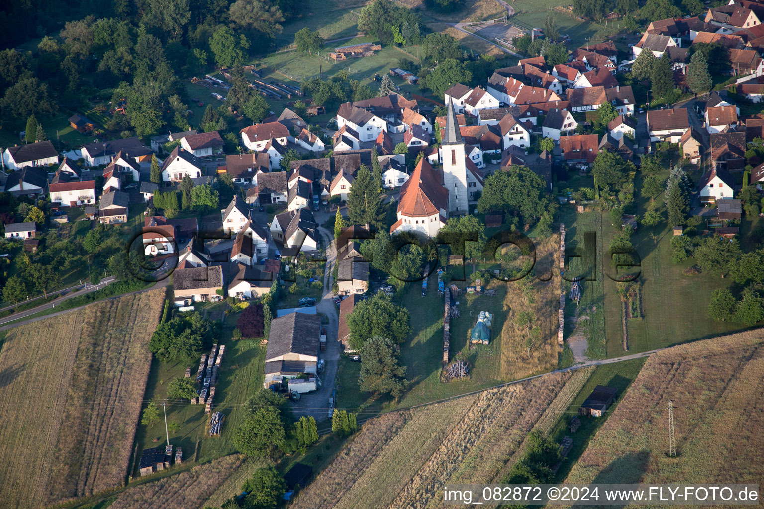 Scheibenhard in the state Bas-Rhin, France