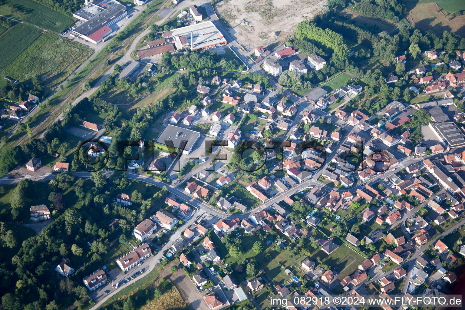 Soufflenheim in the state Bas-Rhin, France