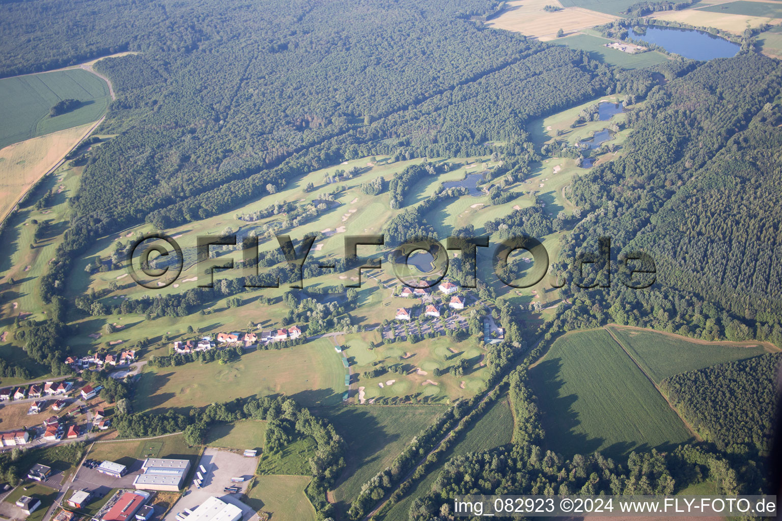 Golf Club in Soufflenheim in the state Bas-Rhin, France