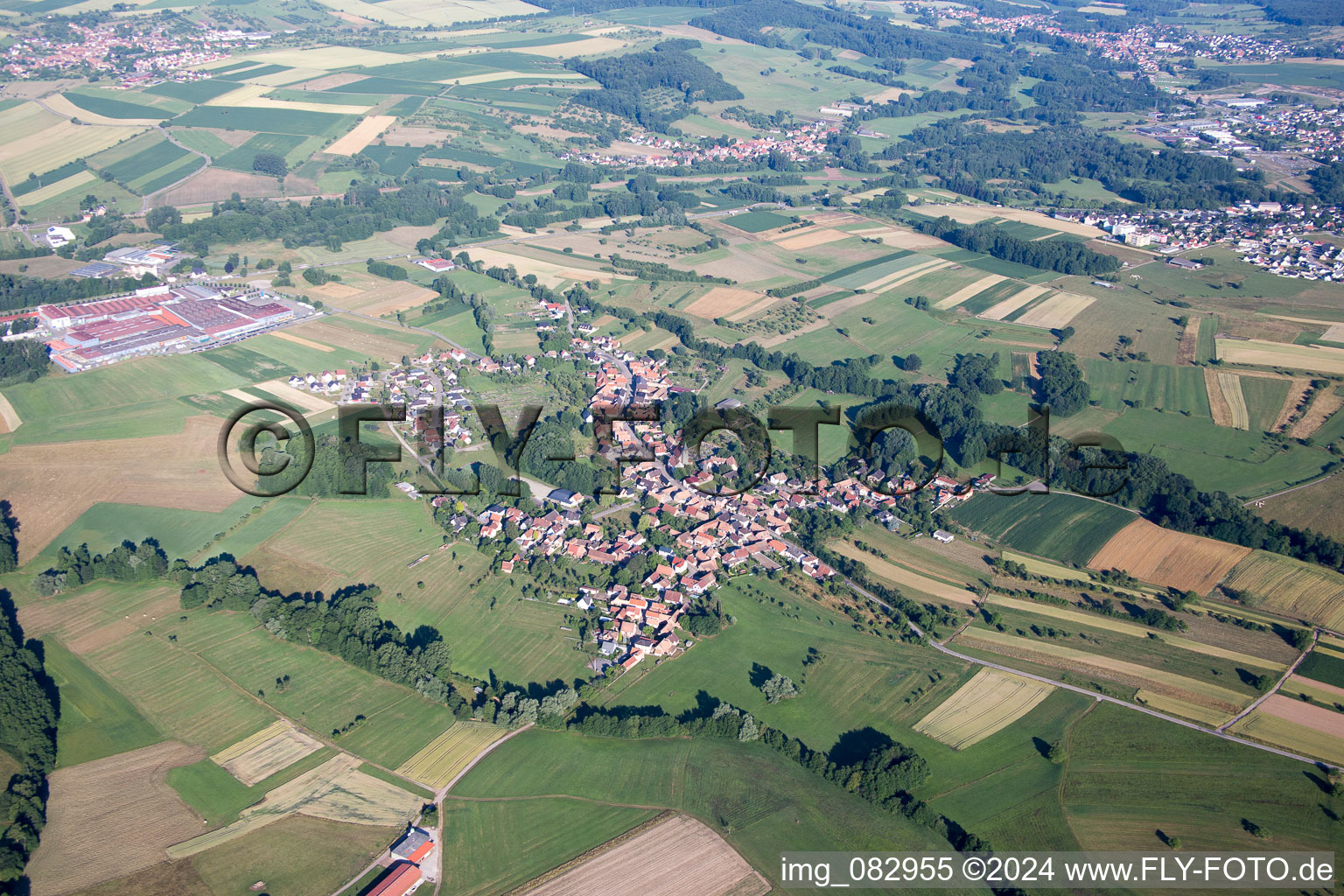 Forstheim in the state Bas-Rhin, France