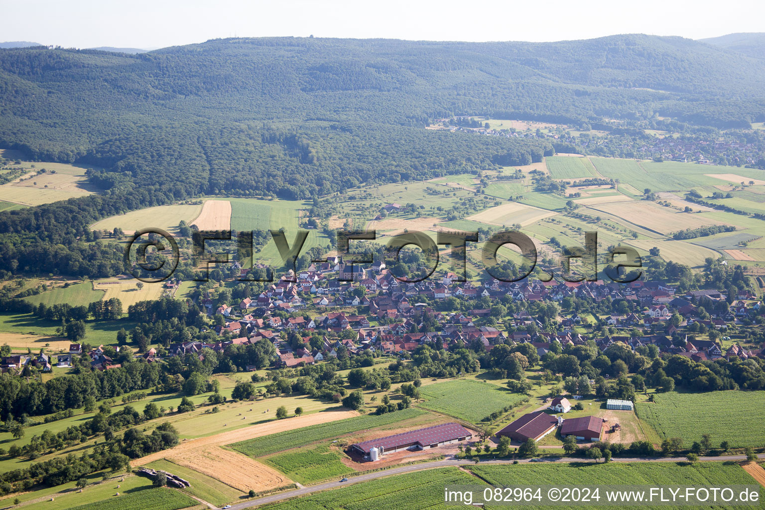 Preuschdorf in the state Bas-Rhin, France