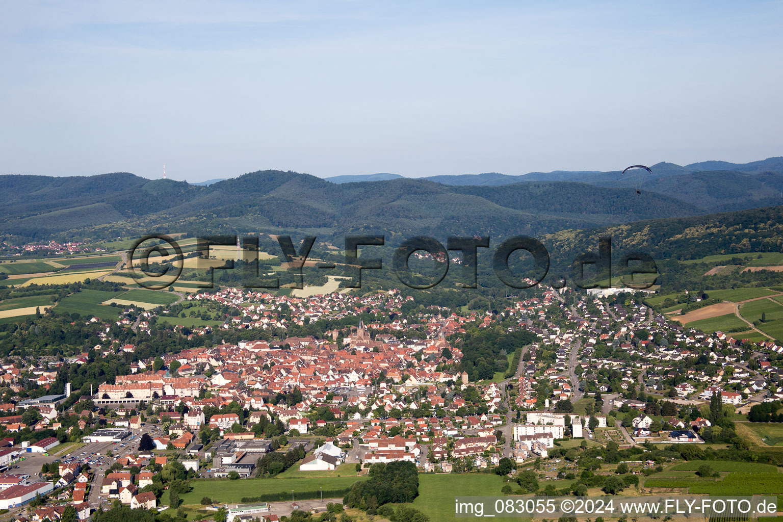 Wissembourg in the state Bas-Rhin, France