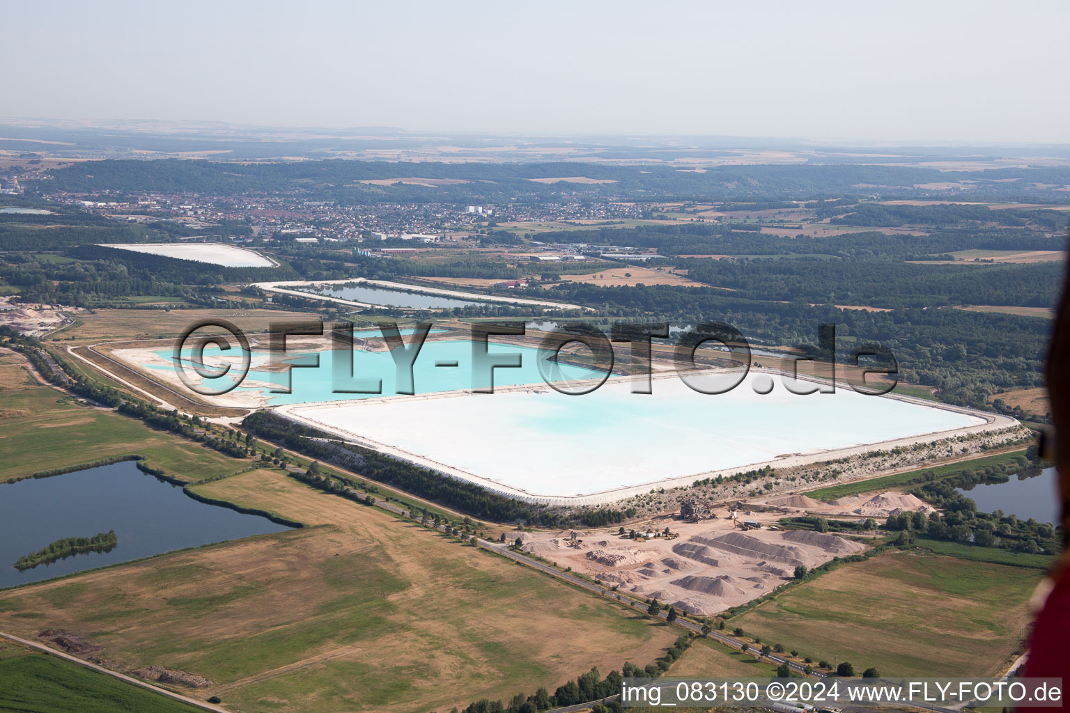 Saline in Rosières-aux-Salines in the state Meurthe et Moselle, France