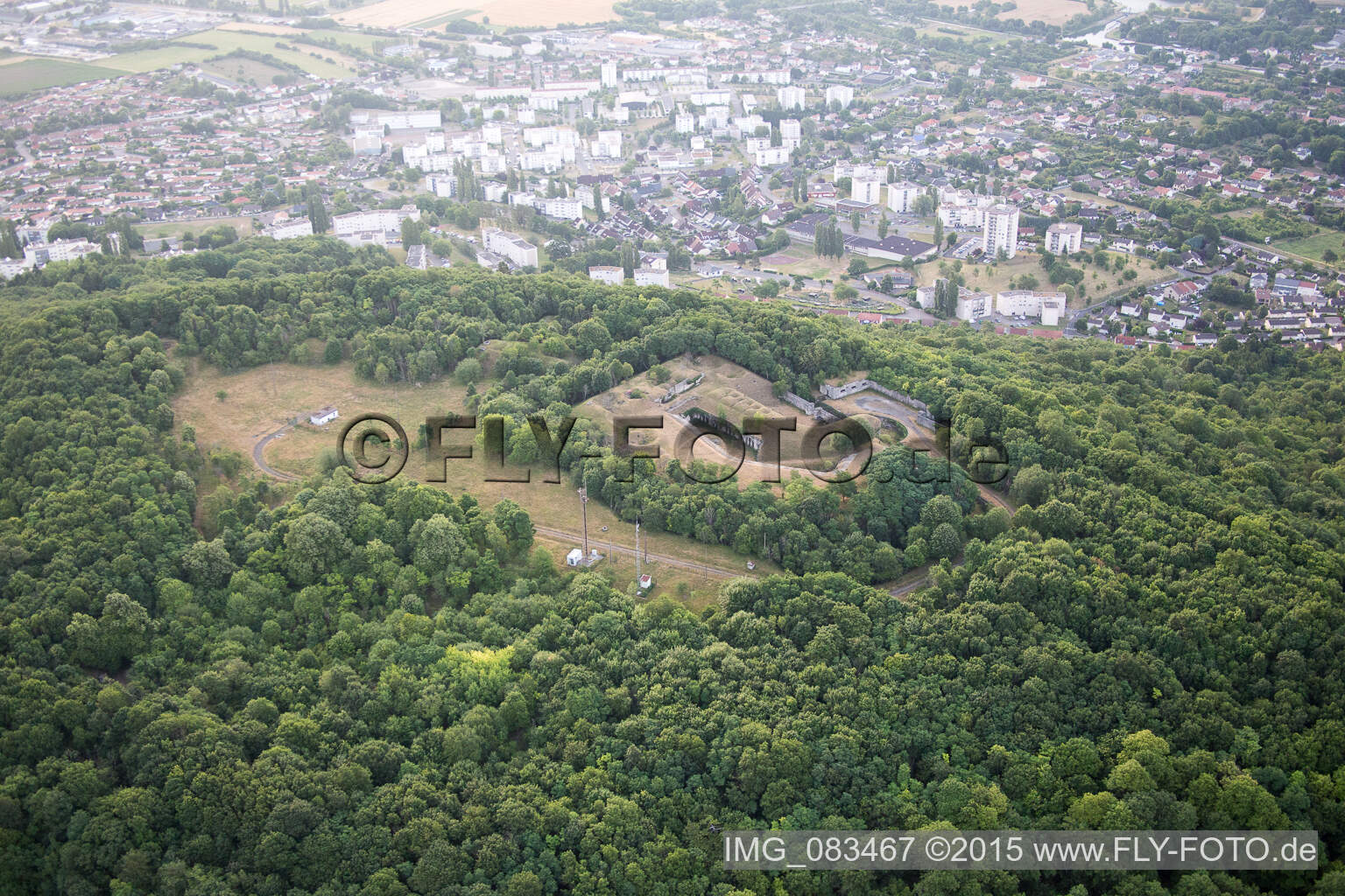 Bunker/Fort N of Toul in Toul in the state Meurthe et Moselle, France