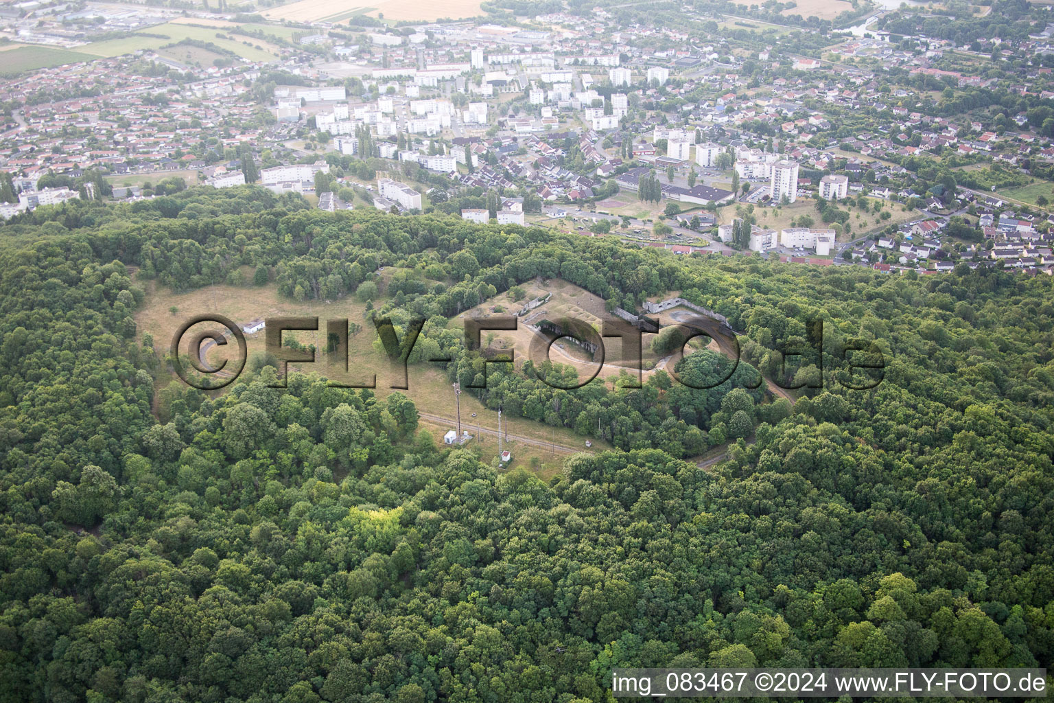 Bunker/Fort N of Toul in Toul in the state Meurthe et Moselle, France