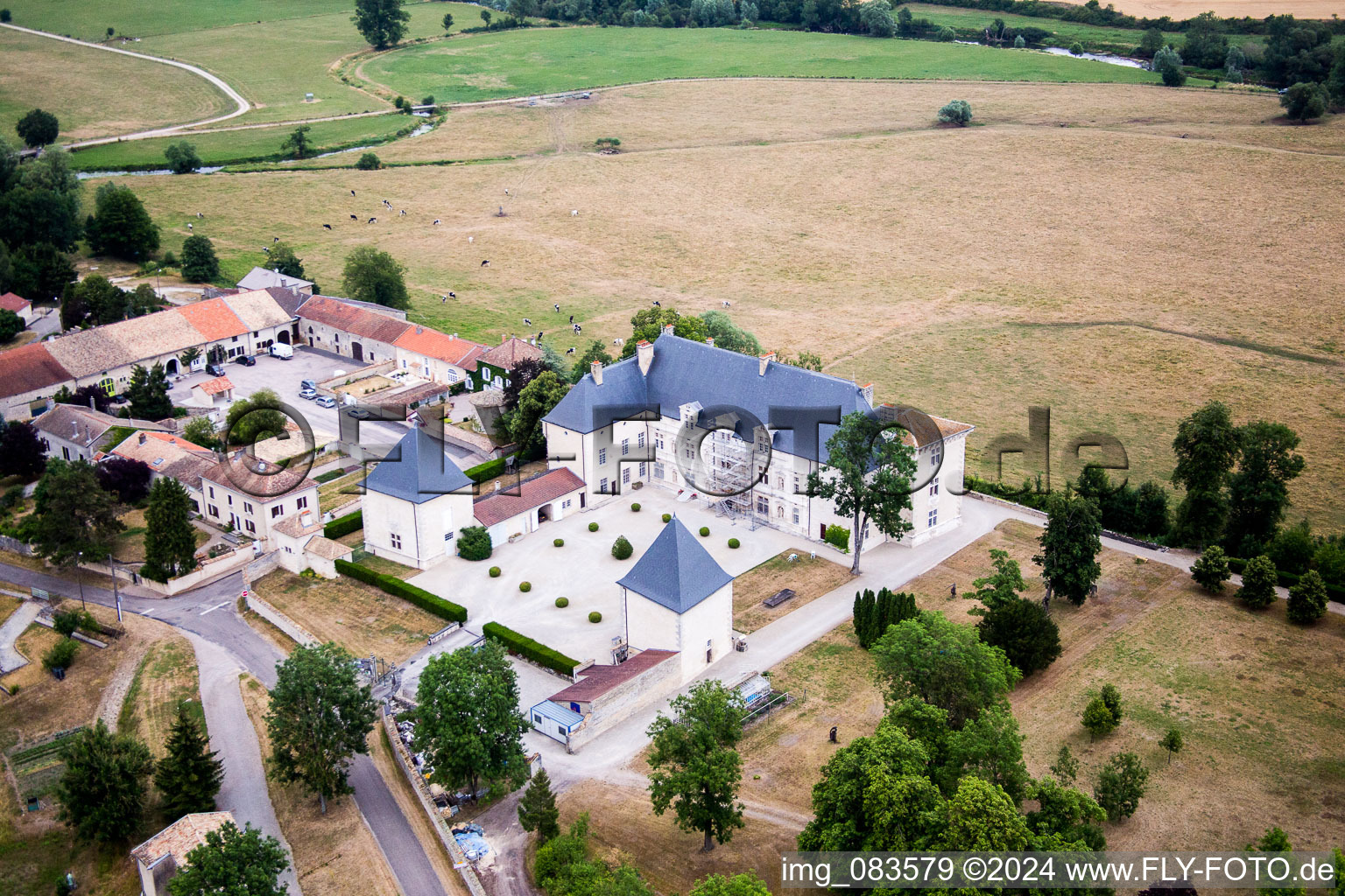 Palace Chateau de Montbras in Montbras in Grand Est, France