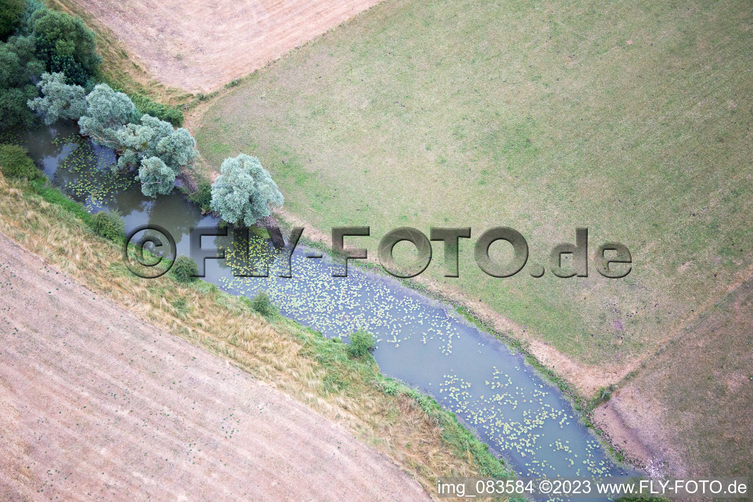 Aerial photograpy of Maxey-sur-Vaise in the state Meuse, France