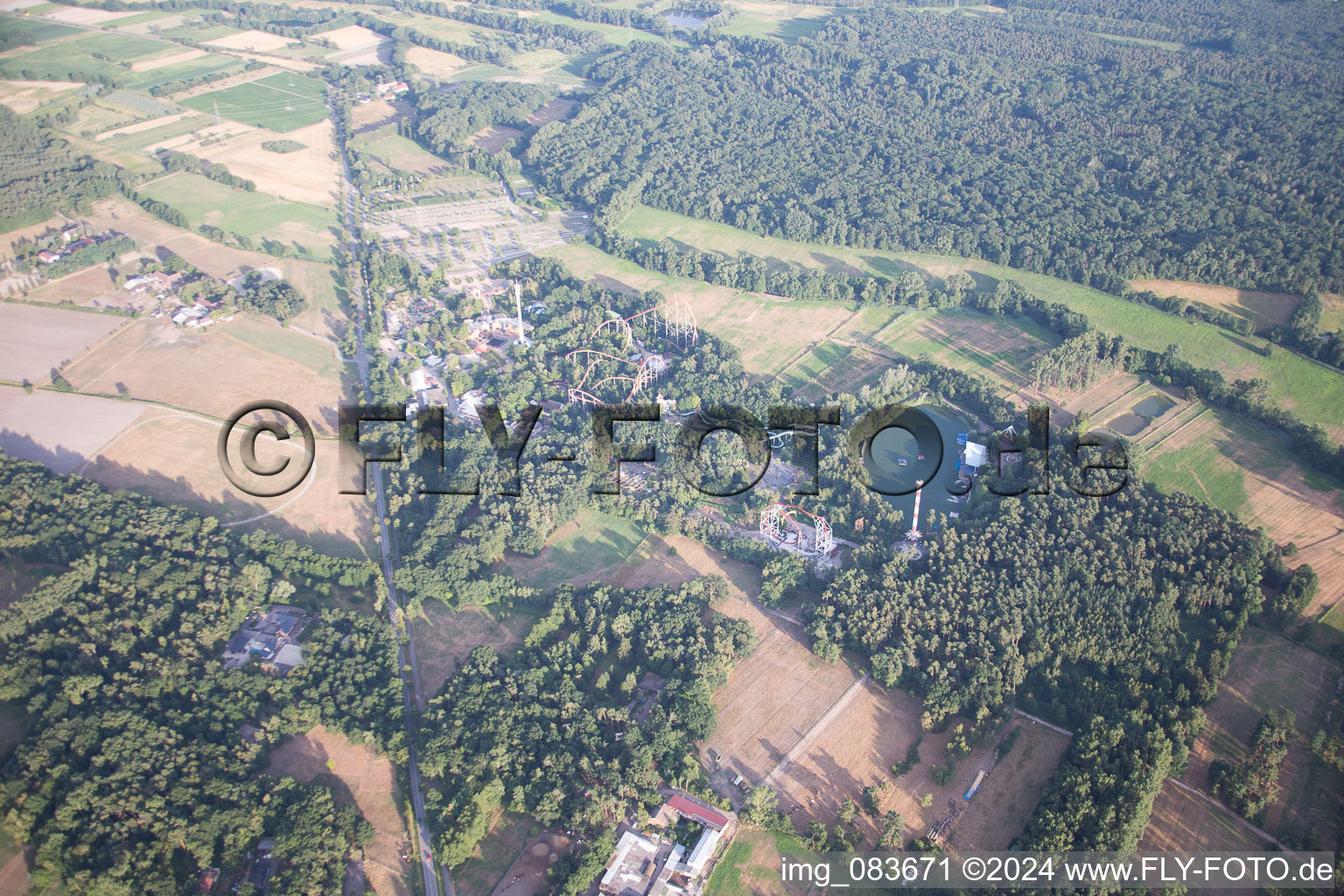 Holiday Park in Haßloch in the state Rhineland-Palatinate, Germany