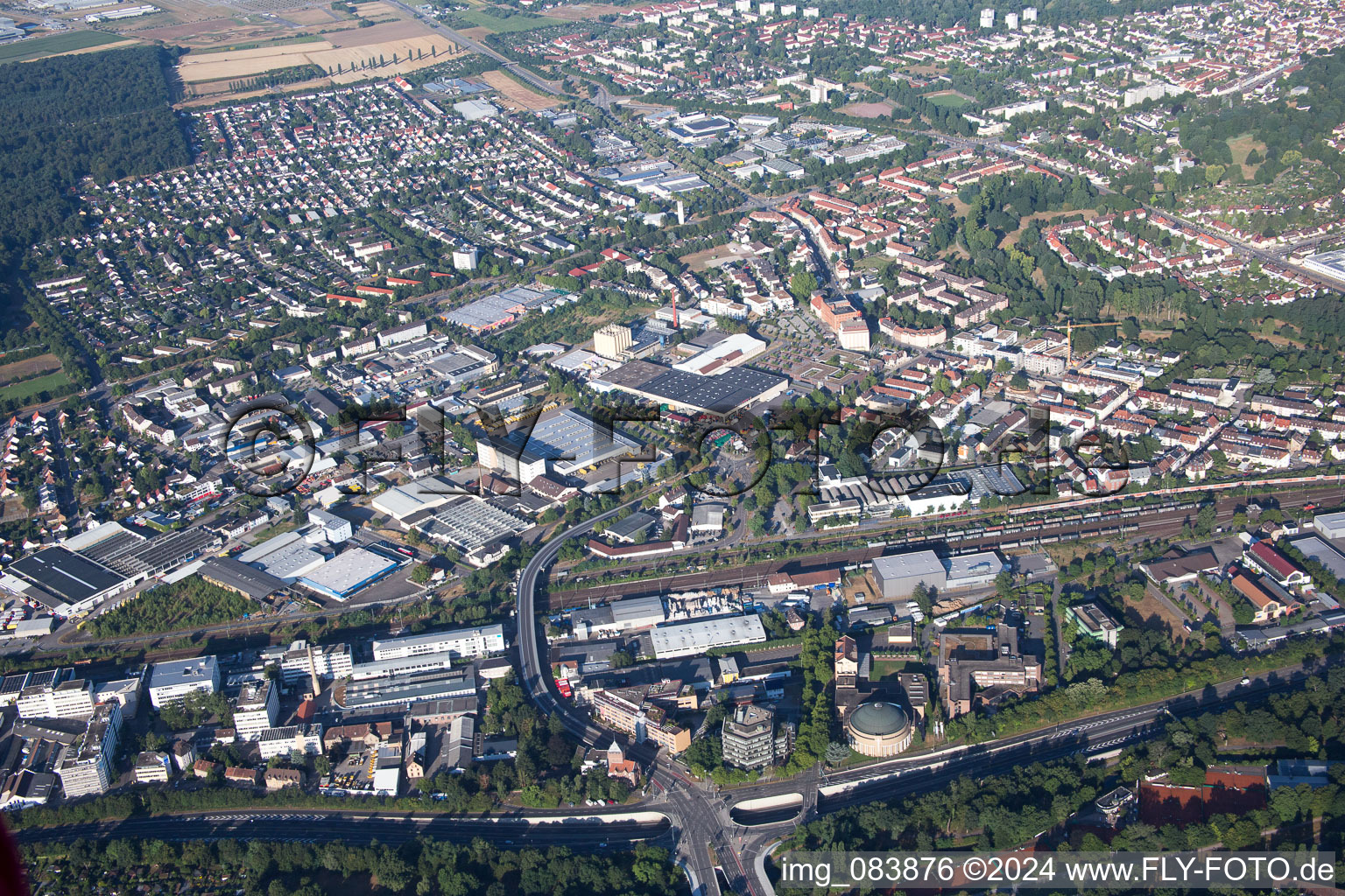 District Grünwinkel in Karlsruhe in the state Baden-Wuerttemberg, Germany