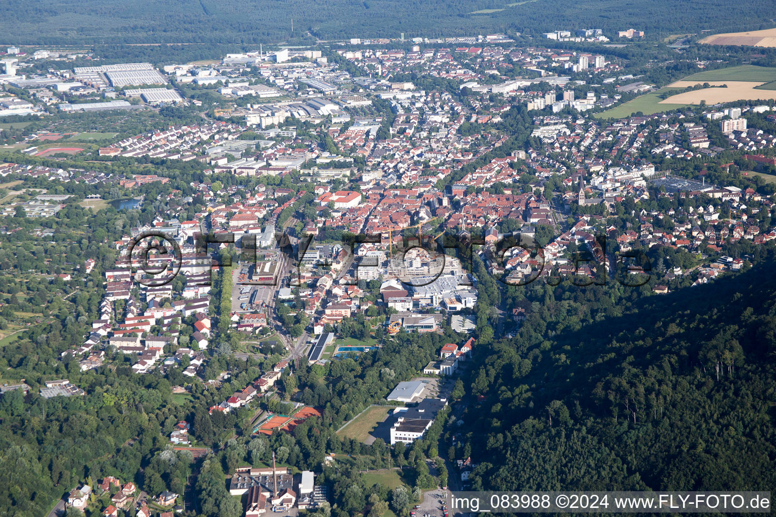 From the Alb Valley in Ettlingen in the state Baden-Wuerttemberg, Germany