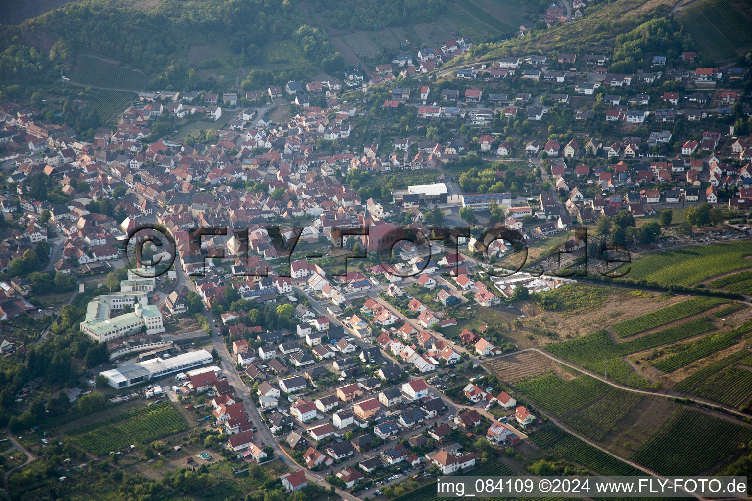 Albersweiler in the state Rhineland-Palatinate, Germany