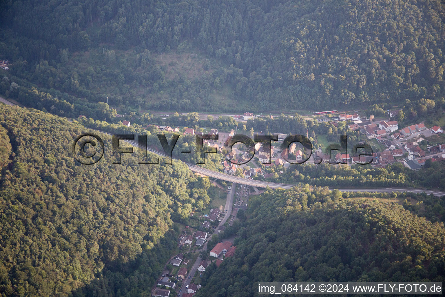 Rinnthal in the state Rhineland-Palatinate, Germany