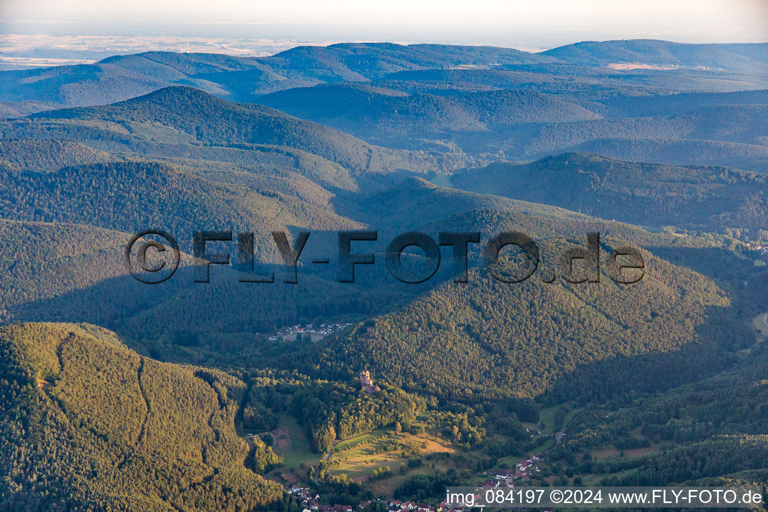 Berwartstein Castle in Erlenbach bei Dahn in the state Rhineland-Palatinate, Germany