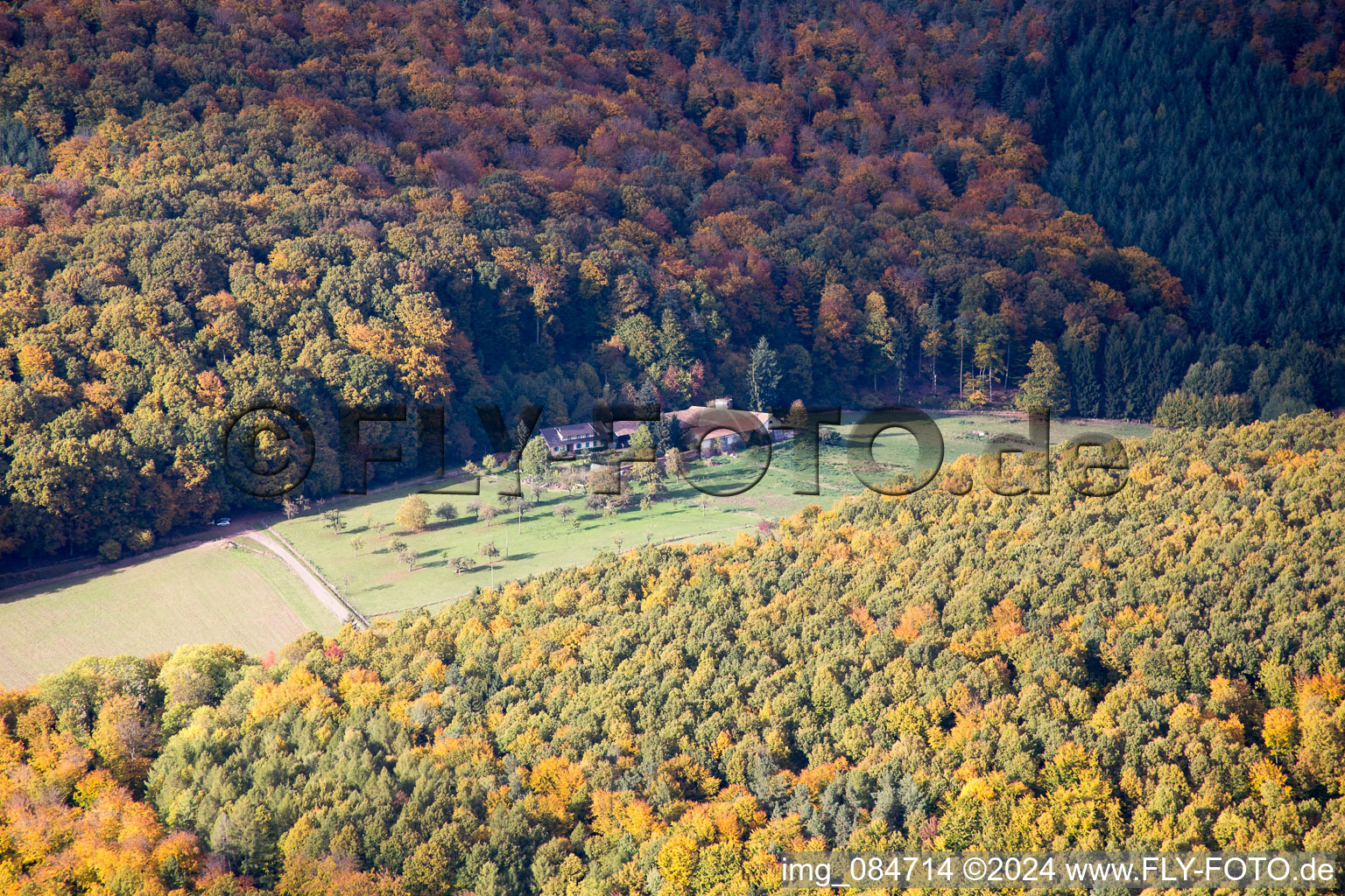 Riessack Farm in Niederbronn-les-Bains in the state Bas-Rhin, France