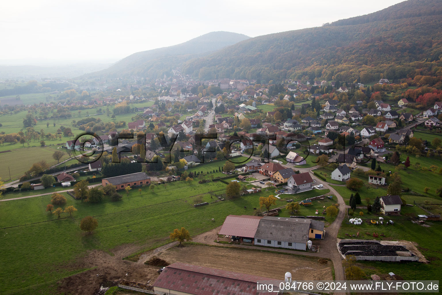 Oberbronn in the state Bas-Rhin, France