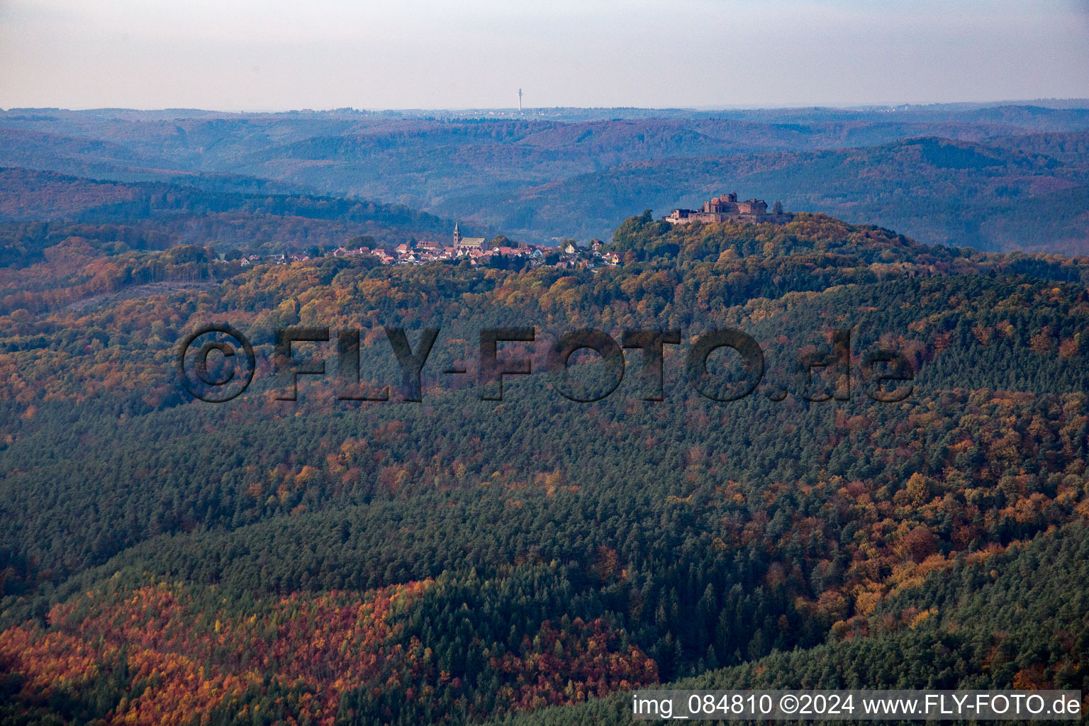 Lichtenberg in the state Bas-Rhin, France