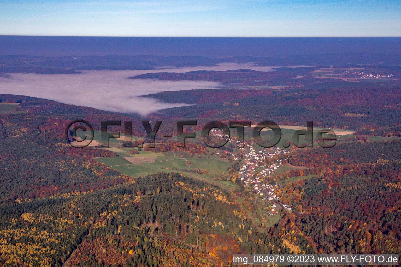 District Kimbach in Bad König in the state Hesse, Germany