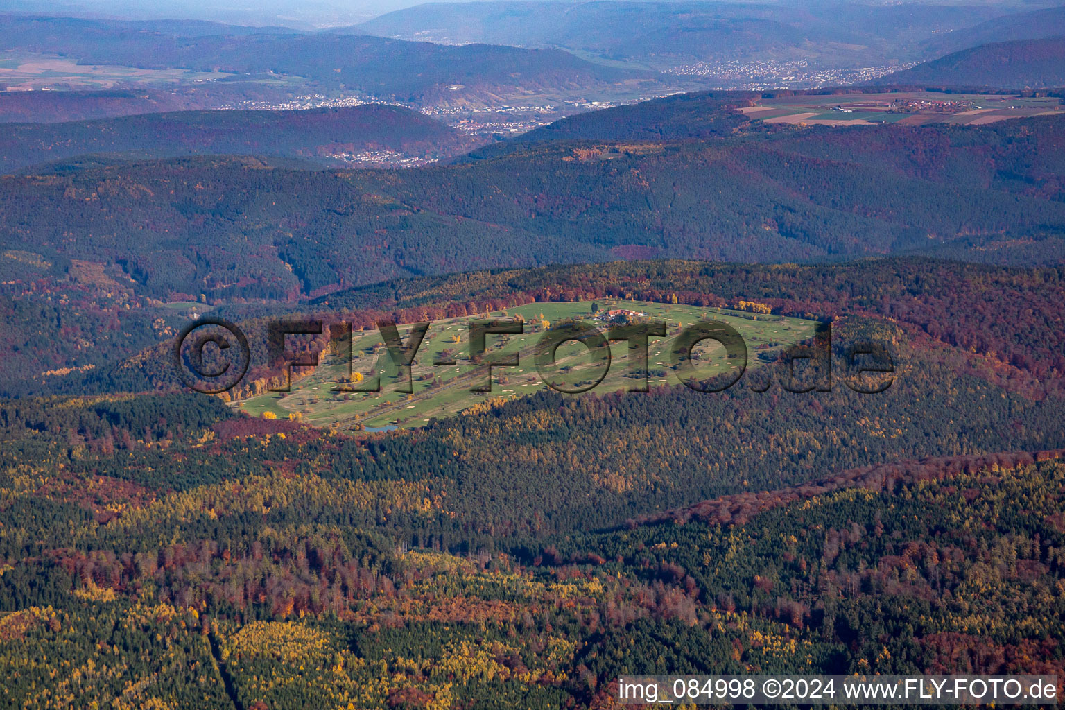 Golf course Gut Sansenhof eV in the district Gönz in Weilbach in the state Bavaria, Germany