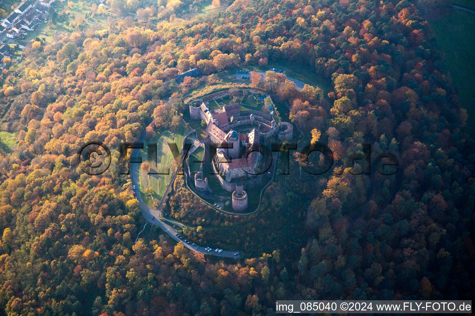 Castle Breuberg in Breuberg in the state Hesse, Germany