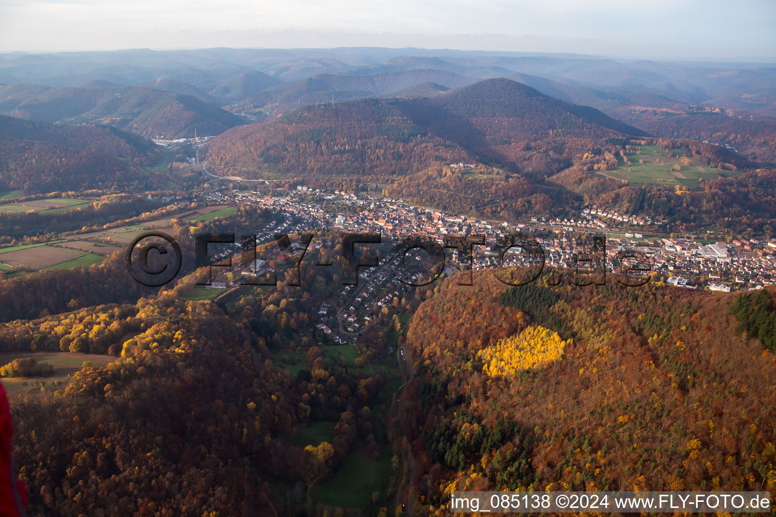 District Bindersbach in Annweiler am Trifels in the state Rhineland-Palatinate, Germany