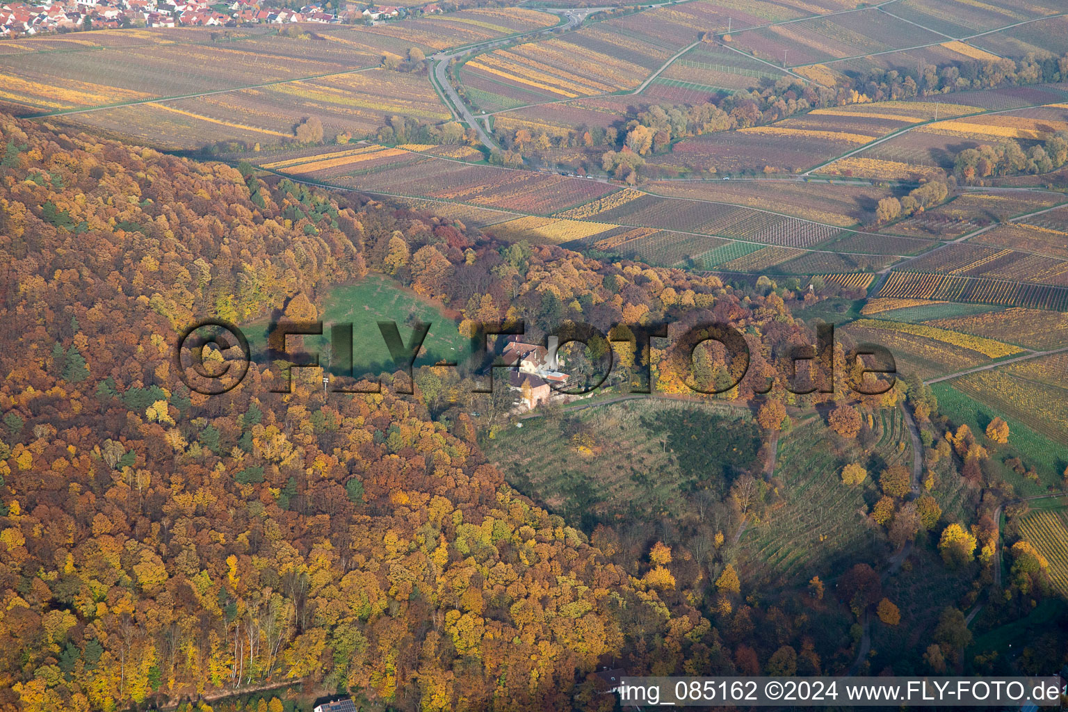 Slevogthof in Leinsweiler in the state Rhineland-Palatinate, Germany