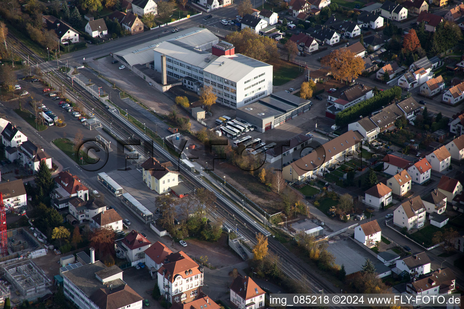 Kandel in the state Rhineland-Palatinate, Germany out of the air