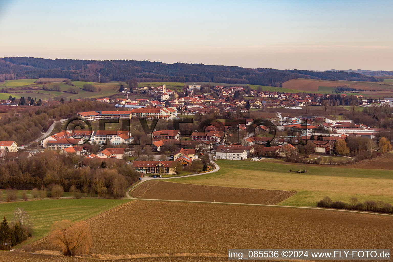 District Aunham in Bad Birnbach in the state Bavaria, Germany