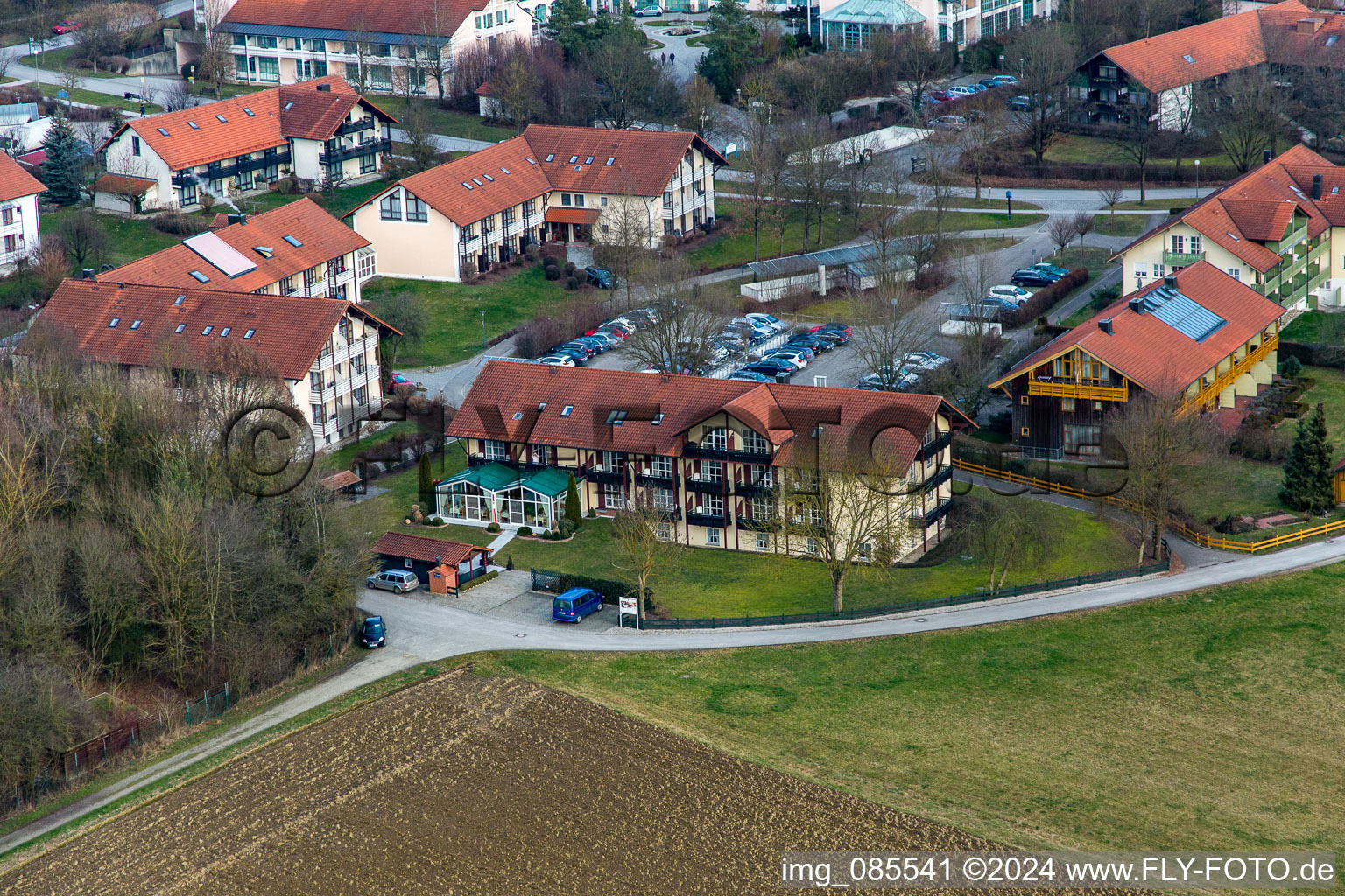 District Aunham in Bad Birnbach in the state Bavaria, Germany out of the air