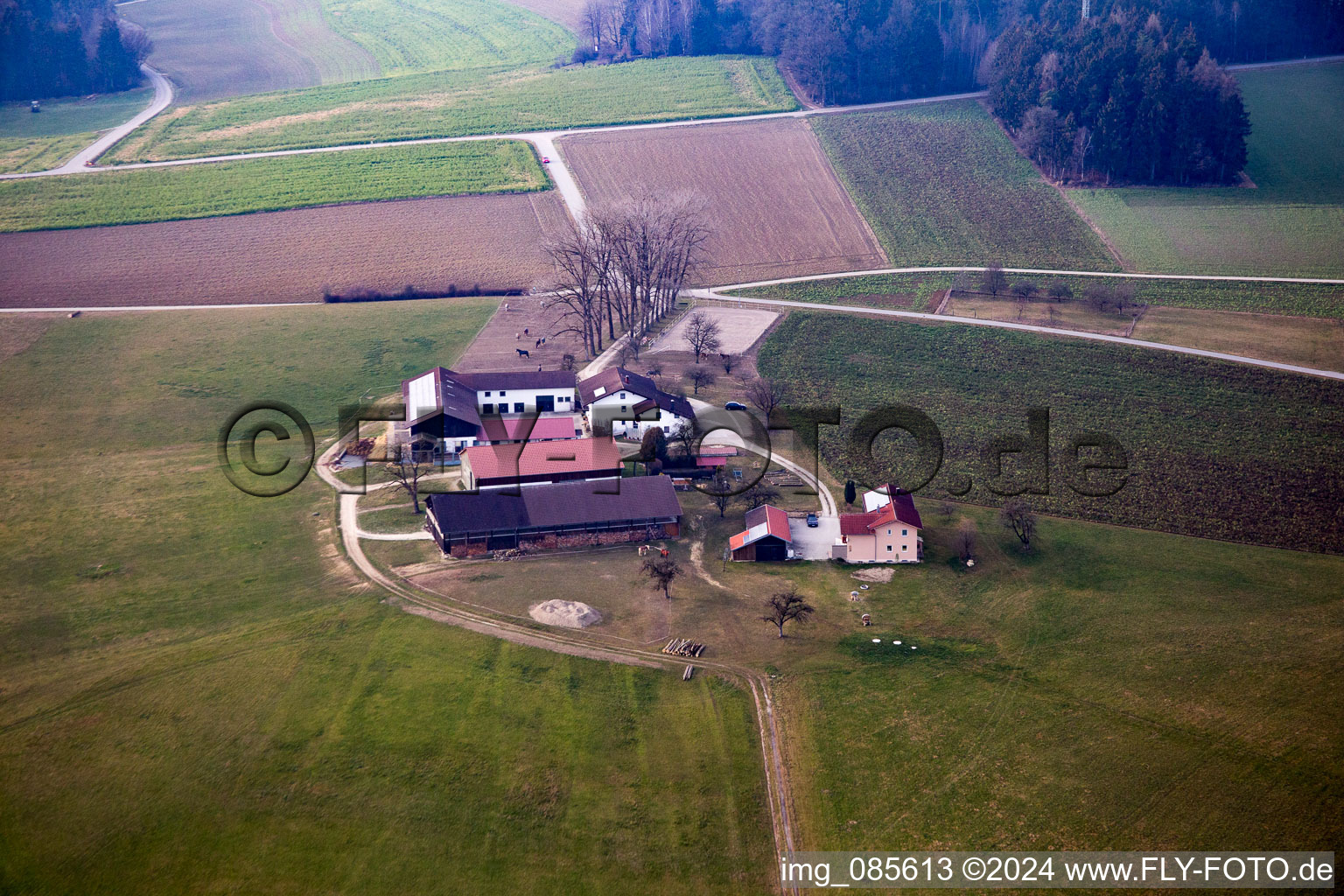 Oberham in the state Bavaria, Germany