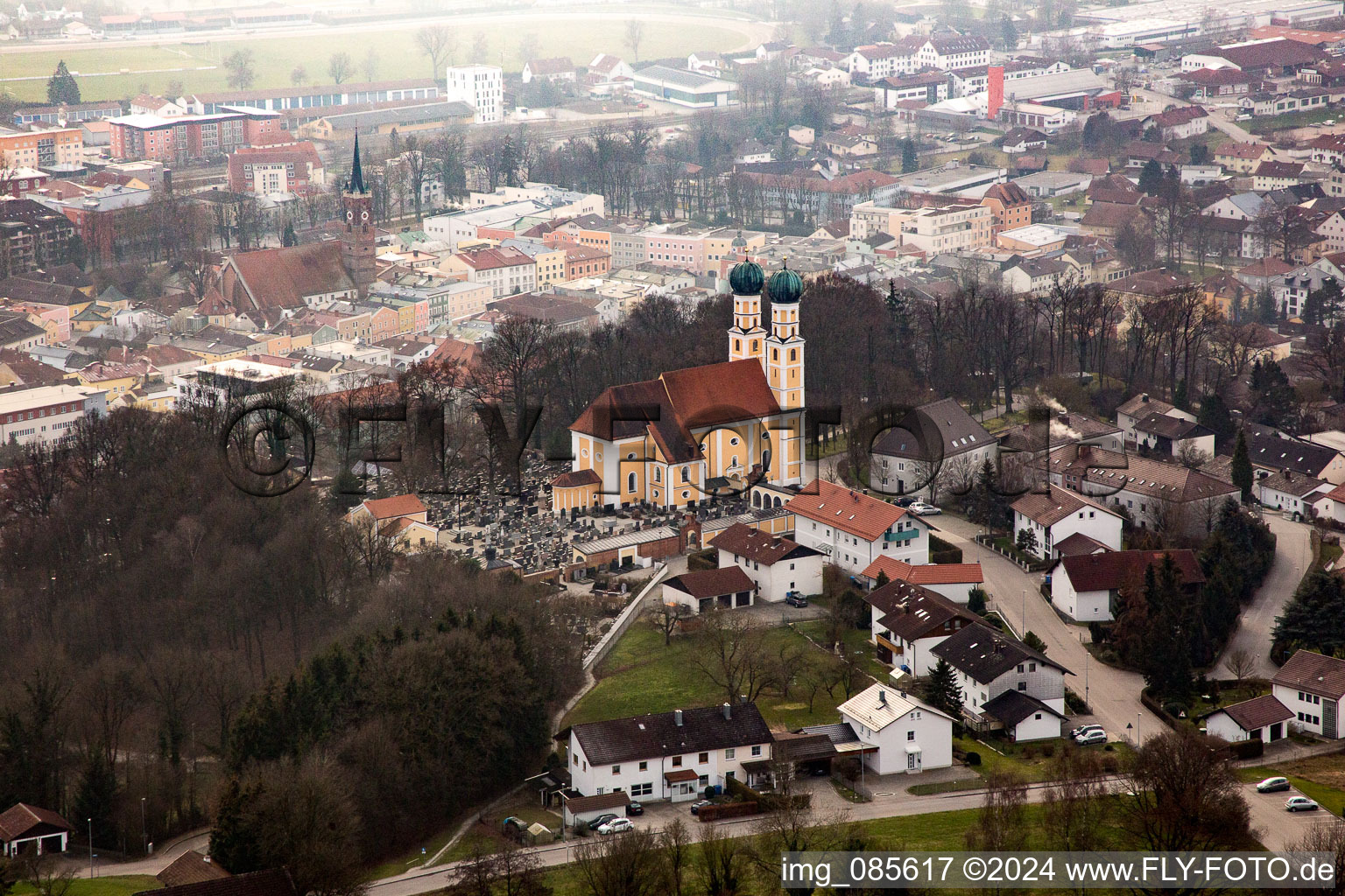 Gartlberg pilgrimage church in Pfarrkirchen in the state Bavaria, Germany