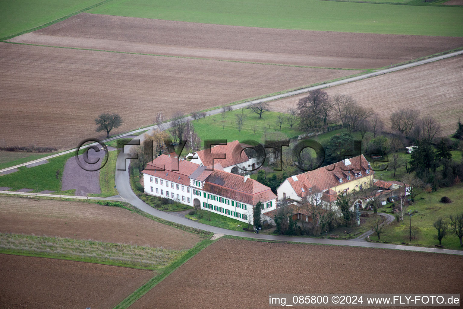 Workshop for Assisted Living of hidden Talents GmbH in the district Haftelhof in Schweighofen in the state Rhineland-Palatinate, Germany from the drone perspective