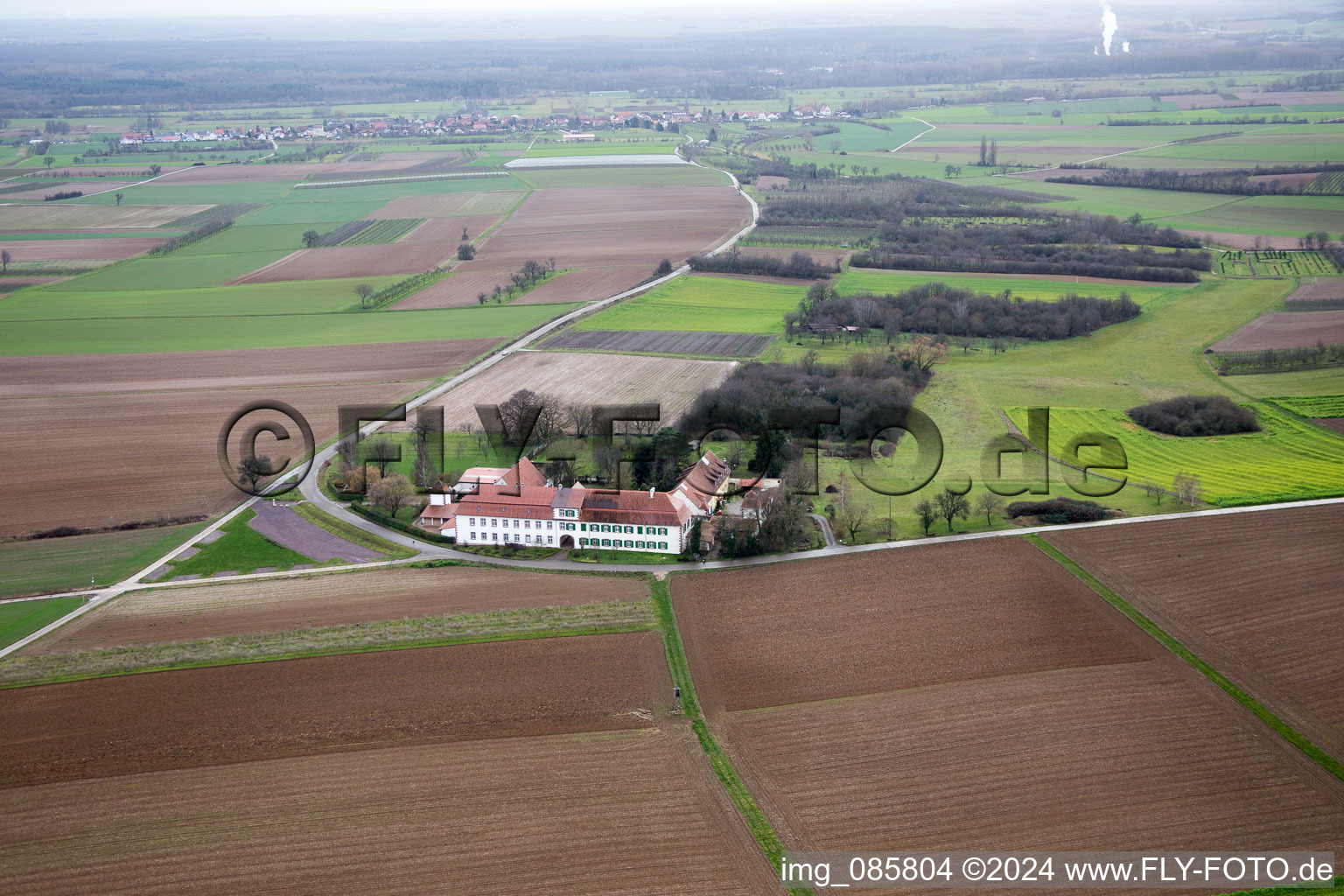 Aerial photograpy of Workshop for Assisted Living of hidden Talents GmbH in the district Haftelhof in Schweighofen in the state Rhineland-Palatinate, Germany