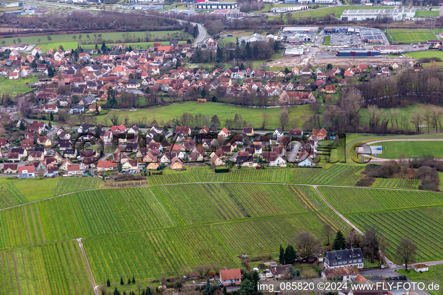 District Altenstadt in Wissembourg in the state Bas-Rhin, France