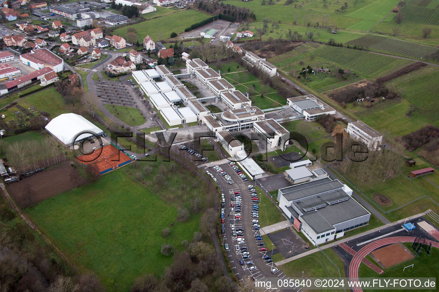 Lycée Stanislas in the district Altenstadt in Wissembourg in the state Bas-Rhin, France