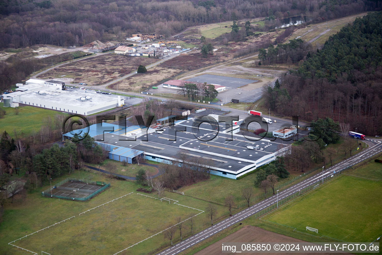 Conservatory of Transport in the district Altenstadt in Wissembourg in the state Bas-Rhin, France