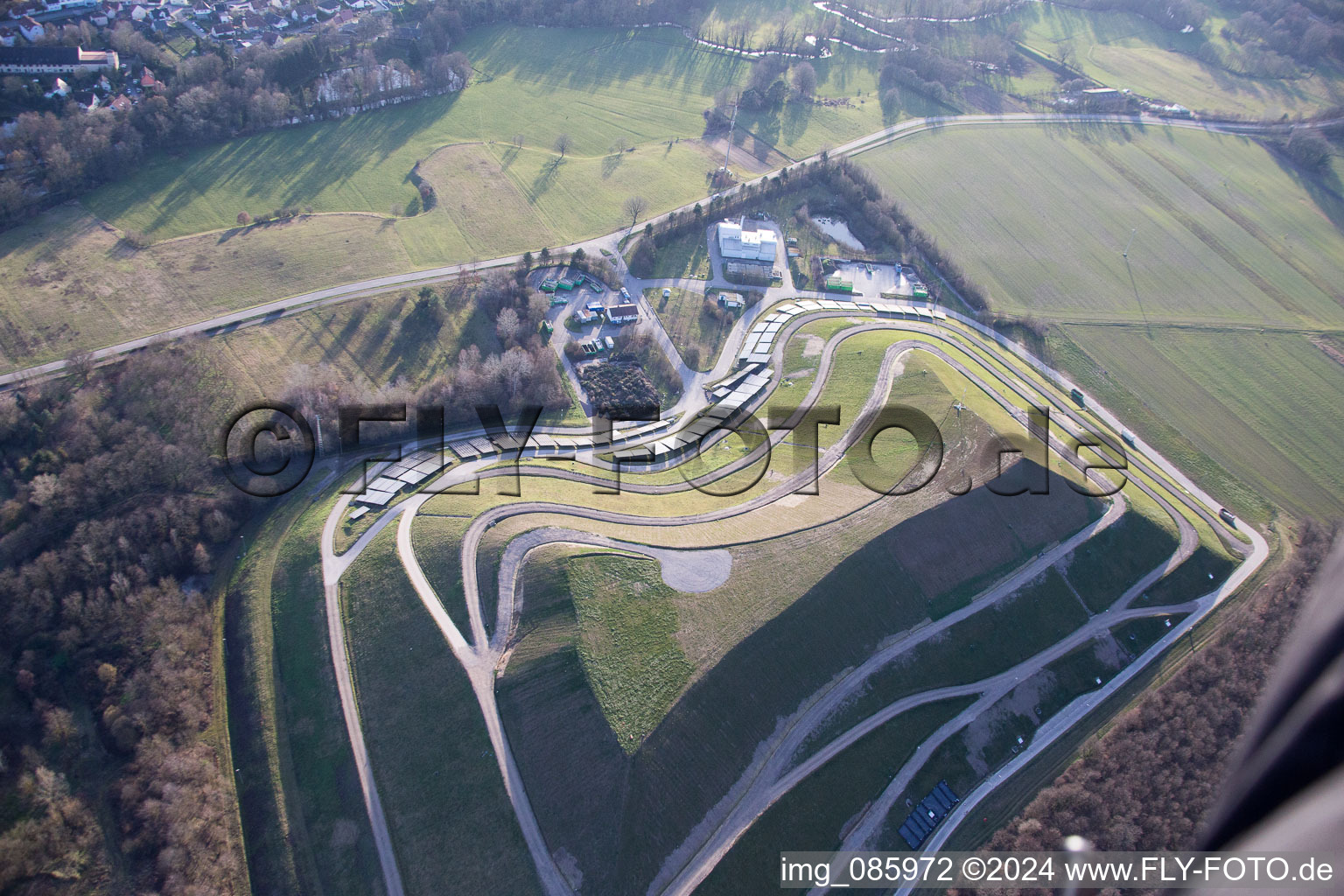 District landfill in Scheibenhardt in the state Rhineland-Palatinate, Germany