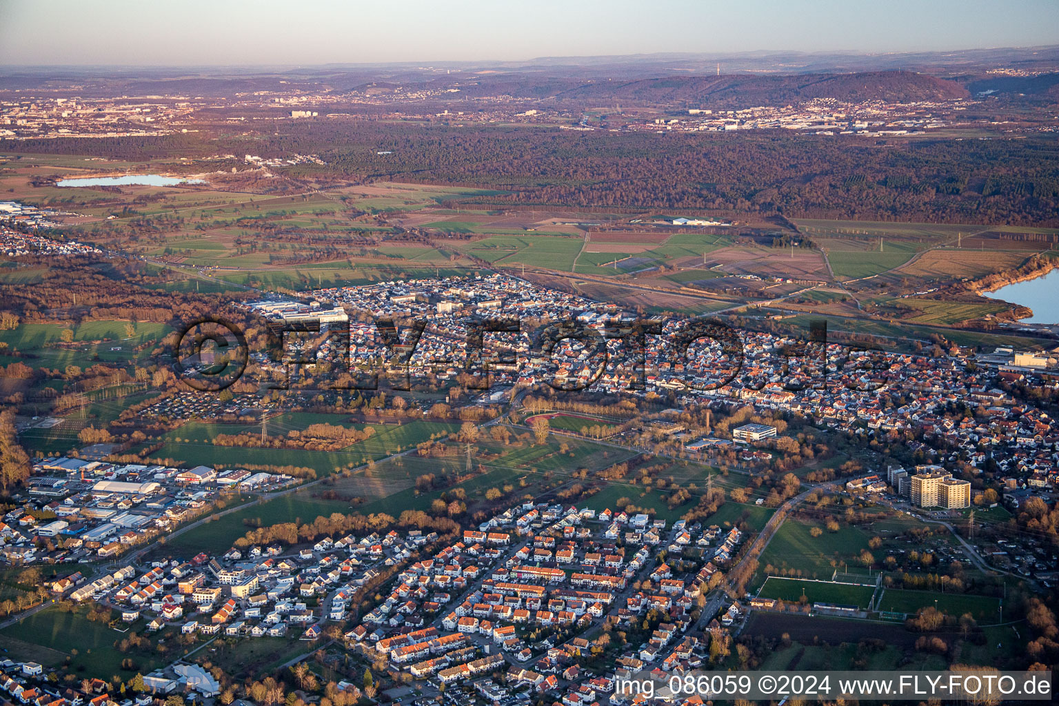 And Würmesheim in Durmersheim in the state Baden-Wuerttemberg, Germany